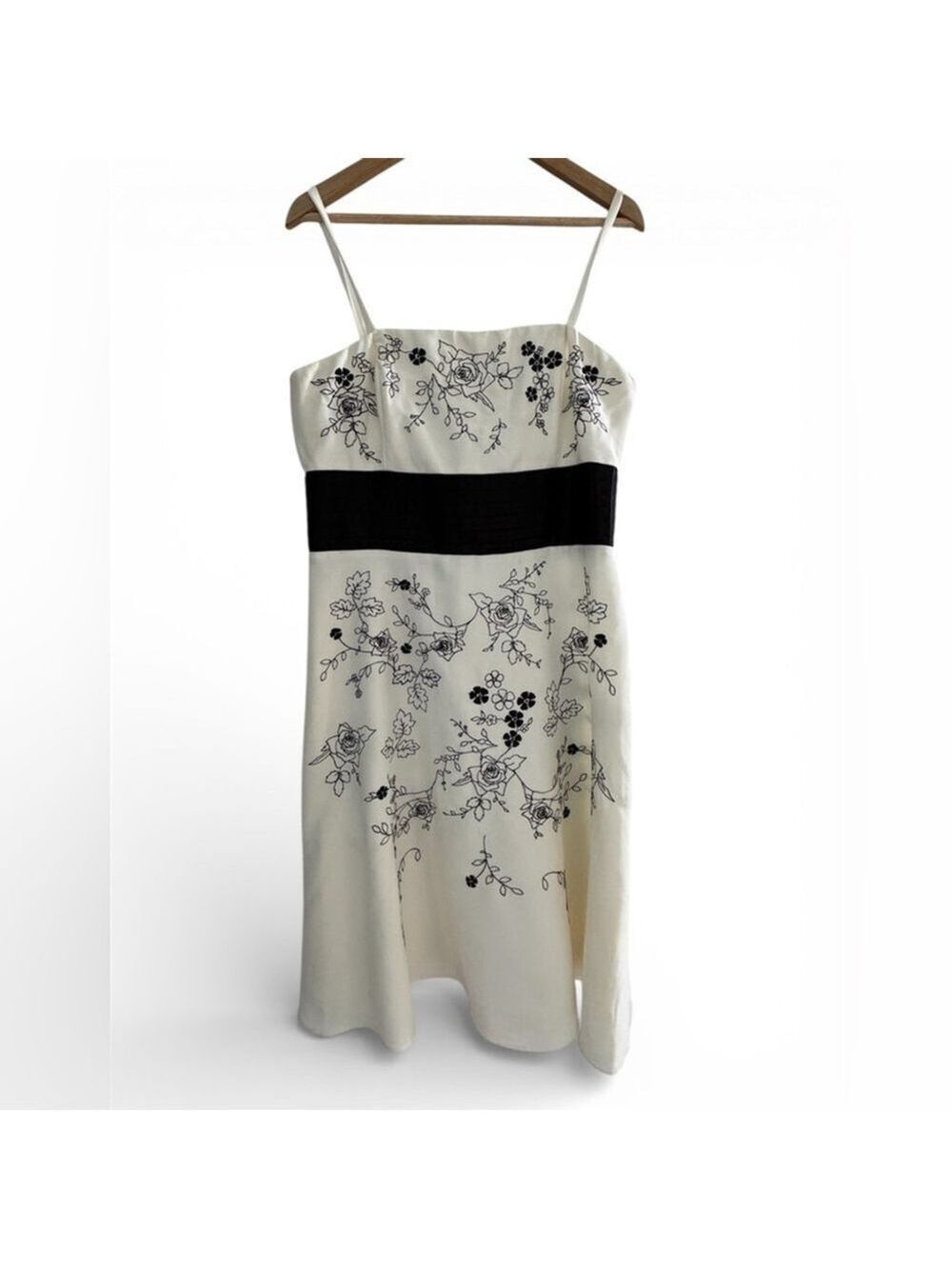 Fairy Coquette Y2K Ivory Embroidered Slip Dress | Strapless